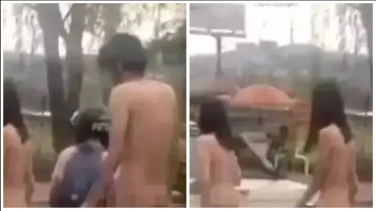 Chá alucinógeno deixa turistas andando nus; veja o vídeo