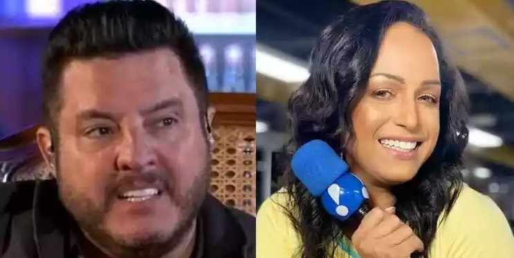 Repórter Lisa Gomes chora e diz querer prisão de Bruno, dupla de Marrone: “Ele me fez muito mal”