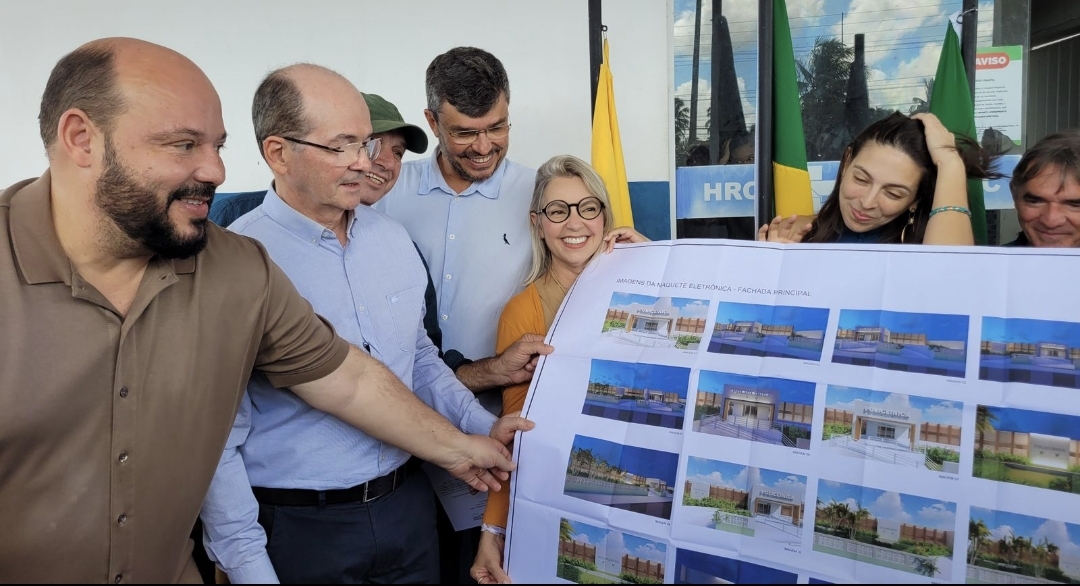 Prefeitura de Canguaretama e governo do RN assinam ordem de serviço para início da obra da nova Policlínica