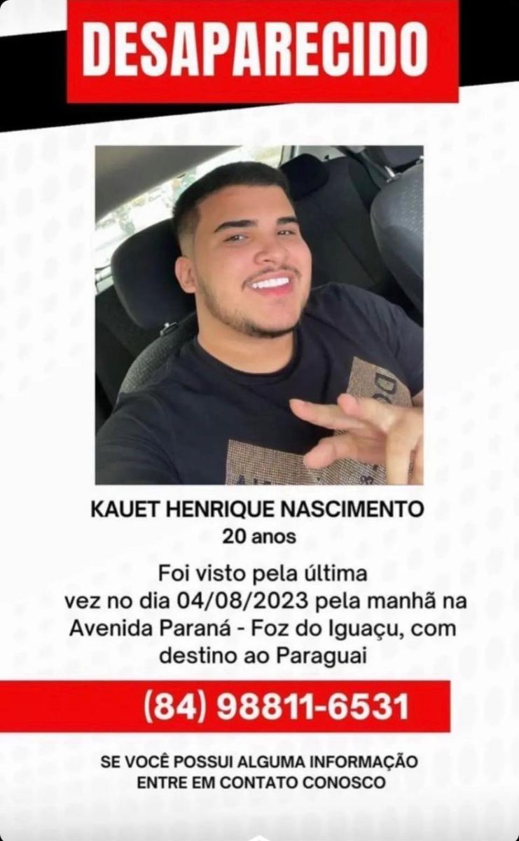 Potiguar encontrado morto em Foz do Iguaçu pode ter sido vítima de latrocínio, diz Polícia Civil do Paraná