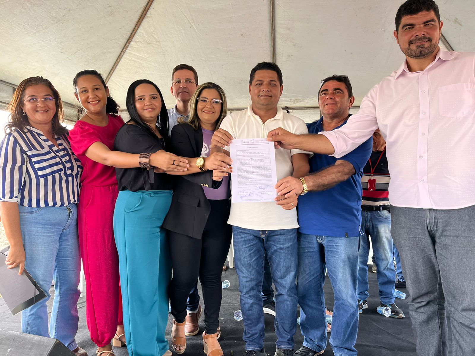 Prefeito Eraldo assina Ordem de Serviço do Centro de Especialidades Odontológicas de Regomoleiro