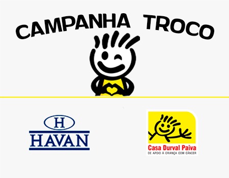 Casa Durval Paiva ganha parceria da Havan na causa do câncer infantojuvenil