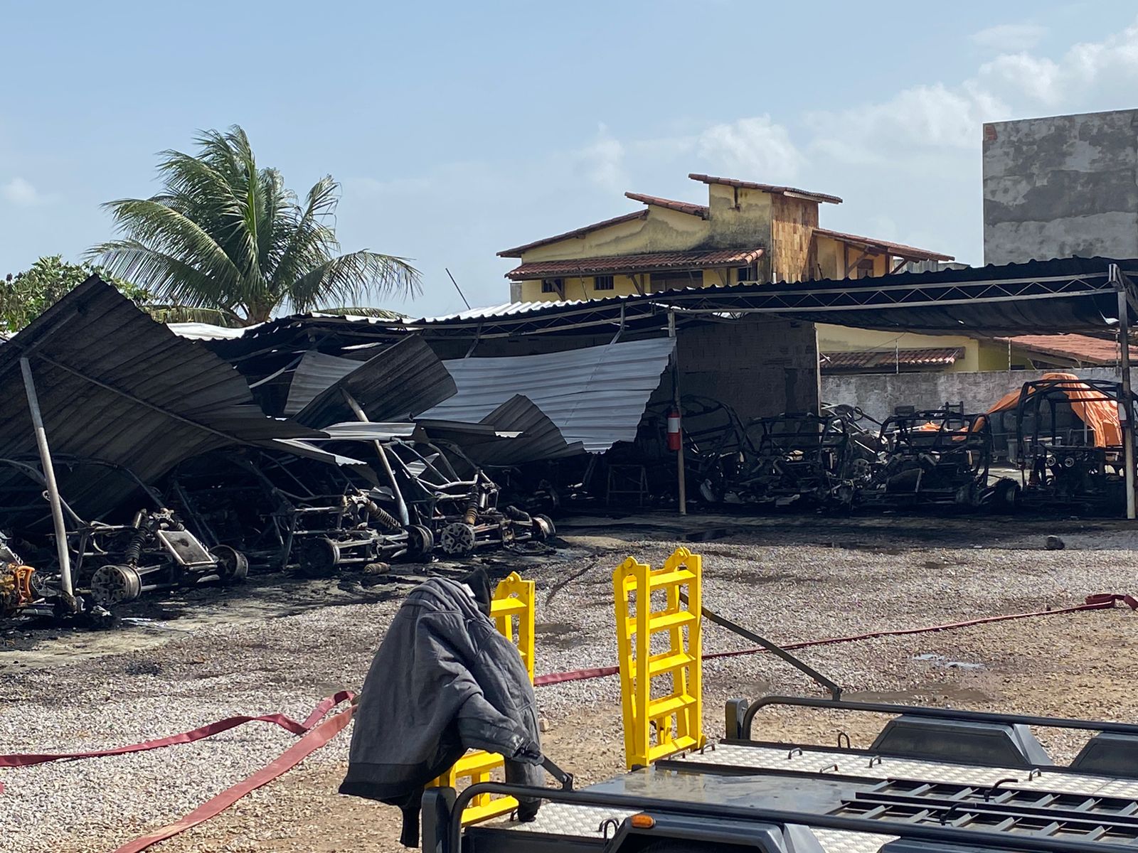 Polícia Civil diz que incêndio que destruiu 26 UTVs em Parnamirim não foi criminoso