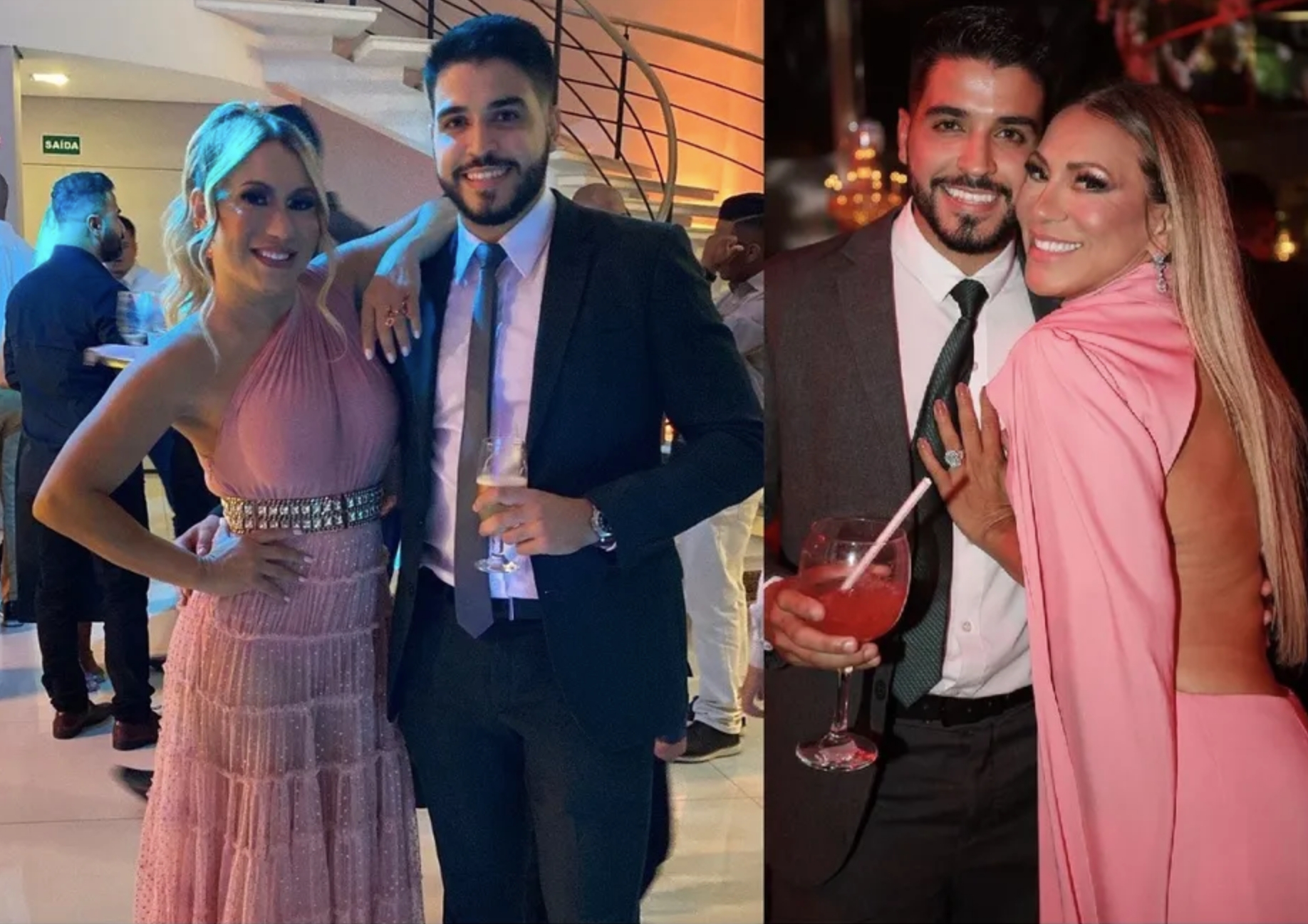 Ex-esposa do jogador Hulk vive romance com engenheiro 28 anos mais jovem