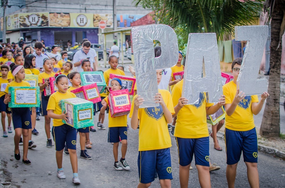 LBV: crianças e adolescentes da Zona Oeste de Natal promovem a 7ª Caminhada pela Paz