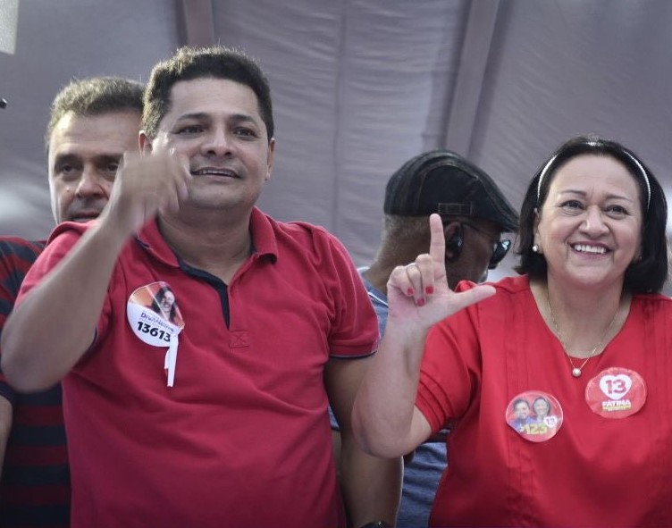 "CANDIDATO NATURAL": Fátima "abençoa" reeleição de Eraldo Paiva e sugere que Jaime Calado pode se compor; veja o vídeo
