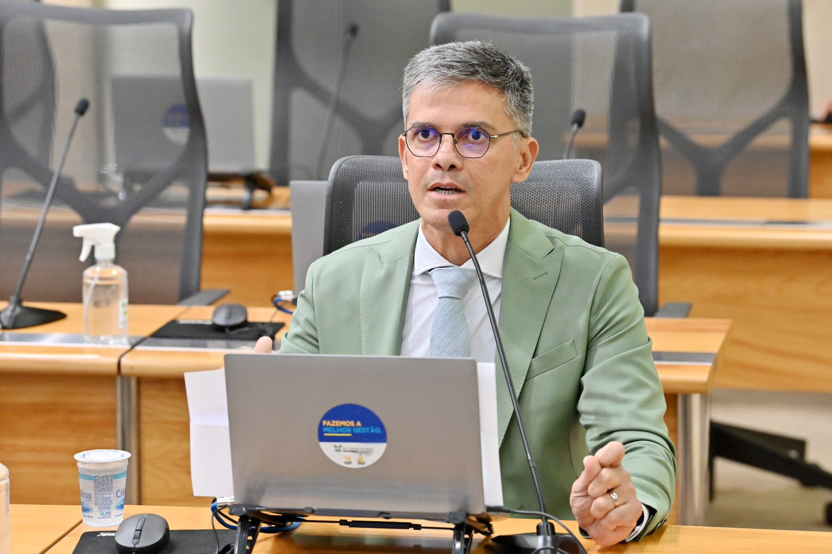 Coronel Azevedo apoia obstrução no Congresso em manifestação contra o STF