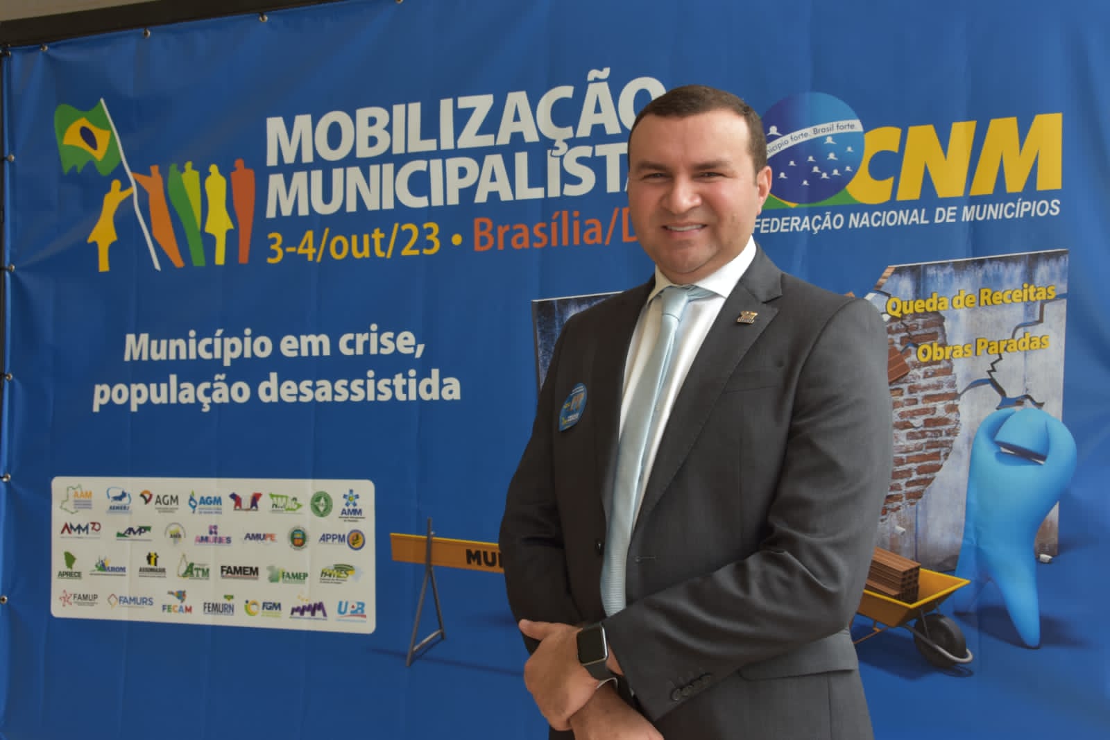 Emídio Jr tem audiência no Ministério do Esporte e reunião com parlamentares