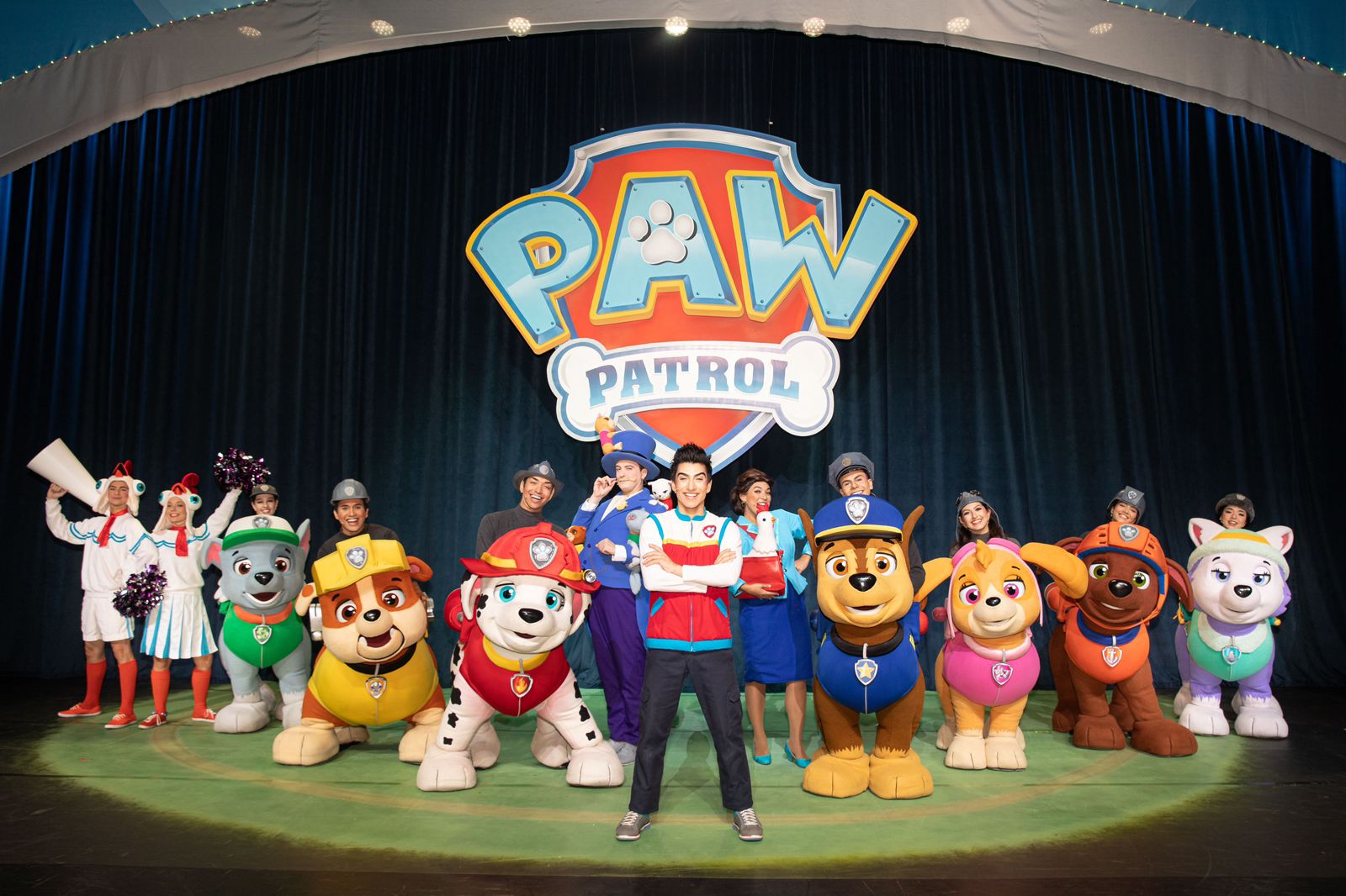 “Patrulha Canina, o Musical! Corrida de Resgate”, entra em cena nesta quarta-feira e quinta-feira no Teatro Riachuelo