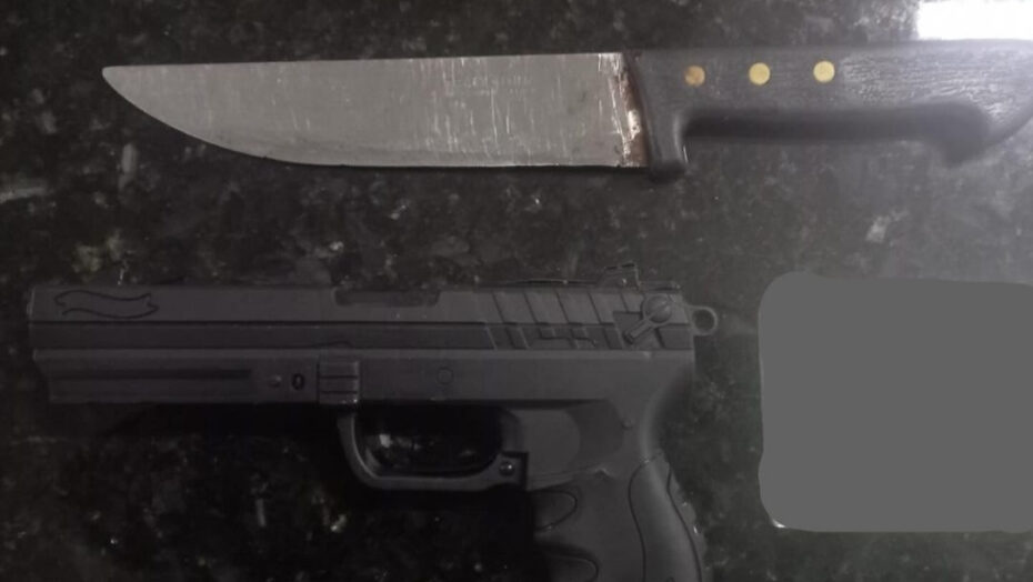 Homem é preso por portar simulacro de arma de fogo e ameaçar pessoas no centro de Natal