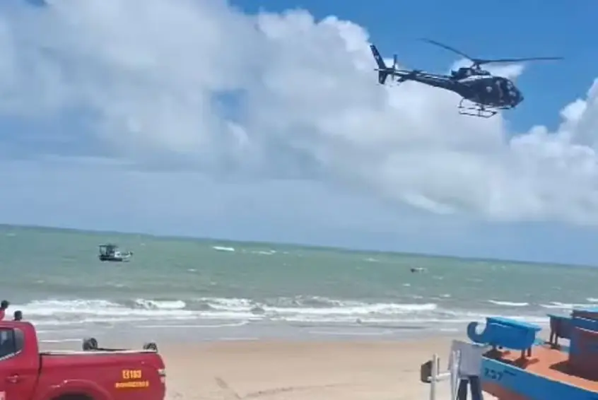 Corpo encontrado no Litoral Norte pode ser de jovem que se afogou na praia de Zumbi