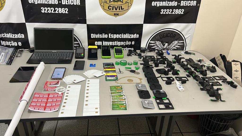 Polícia Civil do RN participa da "Operação Falsum Auxilium" deflagrada pela PCMT