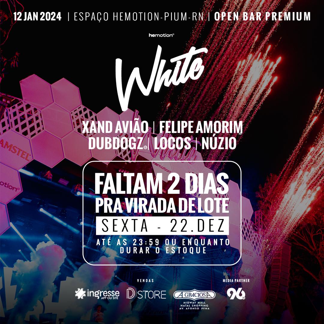 Hemotion White tem virada de lote nesta sexta-feira