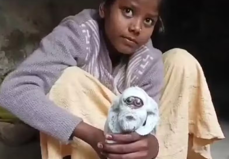 Cabra nasce com ‘face humana’ e vira sensação em vilarejo