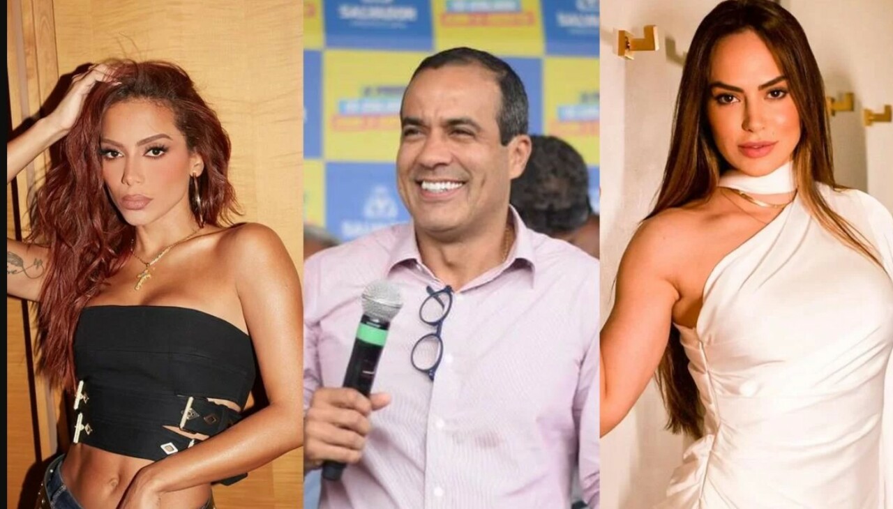 POLÊMICA! Anitta teria sido pivô da separação do prefeito de Salvador