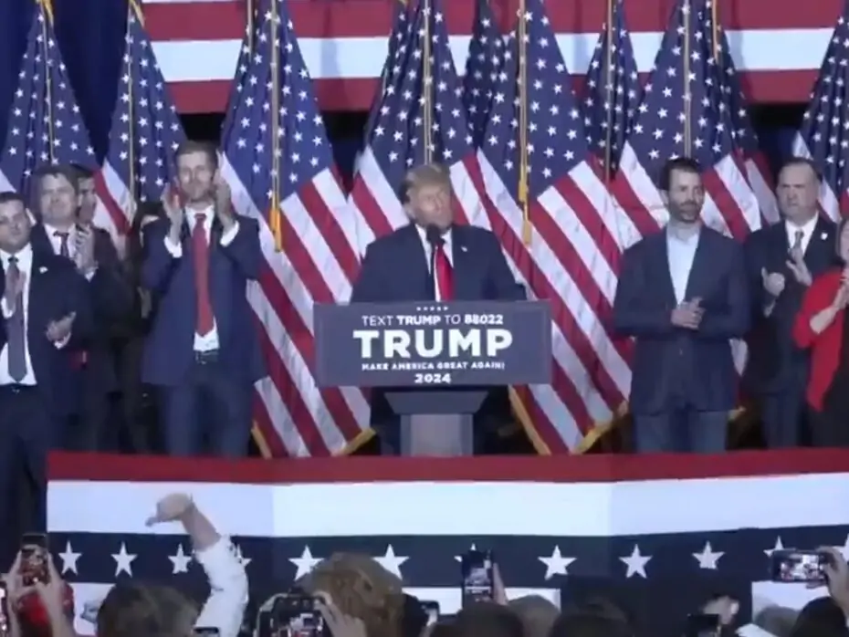 Trump vence 1ª prévia do partido Republicano em Iowa; DeSantis fica em 2º lugar