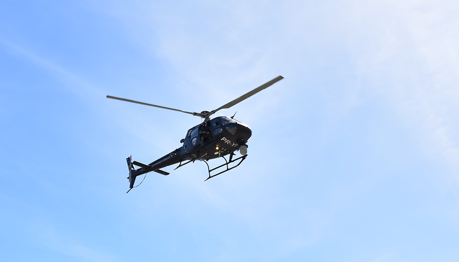 Helicóptero do Ceará com tecnologia de visão no escuro chega em Mossoró