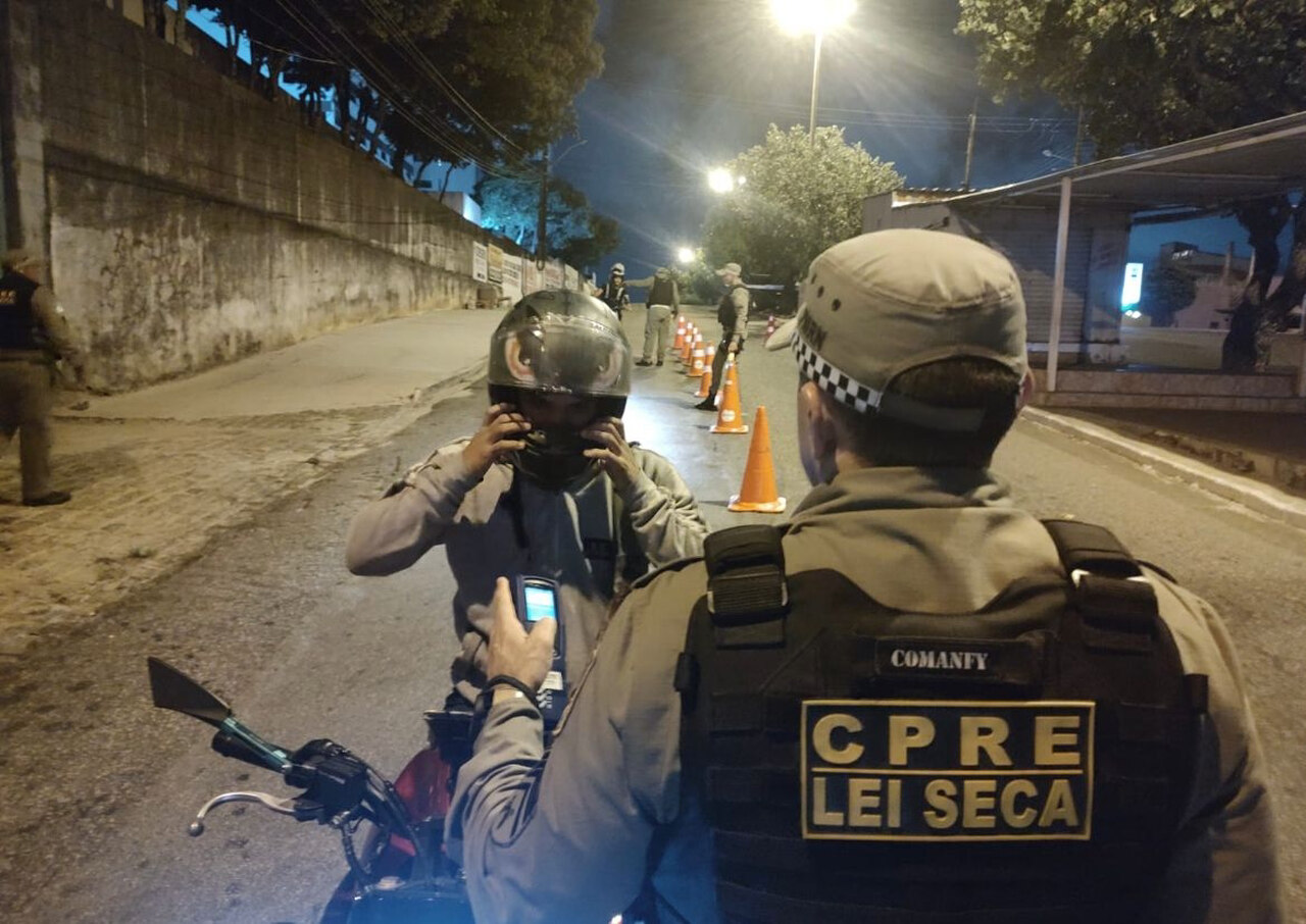 Lei Seca flagra 61 motoristas alcoolizados nos primeiros dias de Carnaval no RN