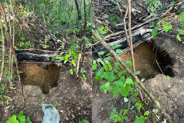 Munição de fuzil é encontrada em esconderijo de fugitivos de Mossoró
