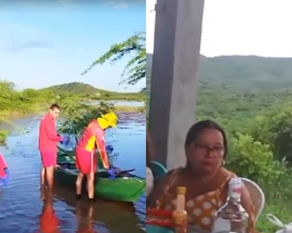 Corpo de mulher levada pela correnteza junto com esposo é encontrado em Carnaúba dos Dantas