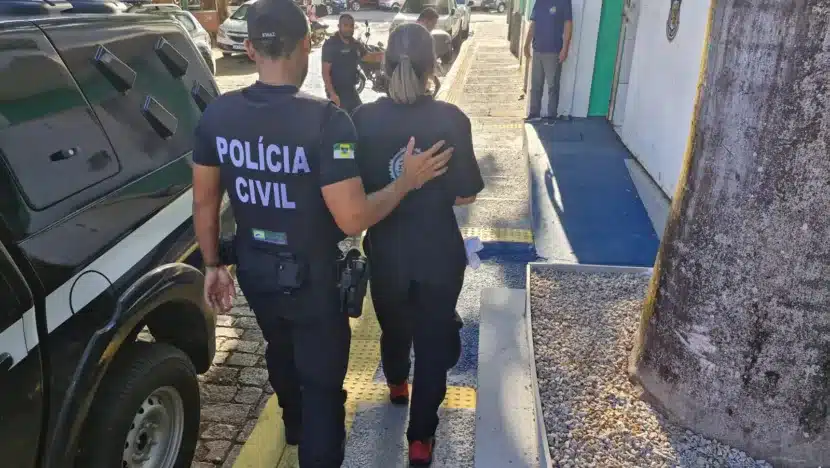 Polícia prende mulher por integrar organização criminosa em Candelária; ela é foragida do Amapá