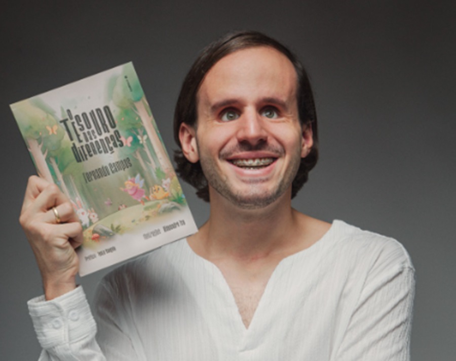 Literatura: jornalista Fernando Campos lança “O Tesouro das Diferenças”