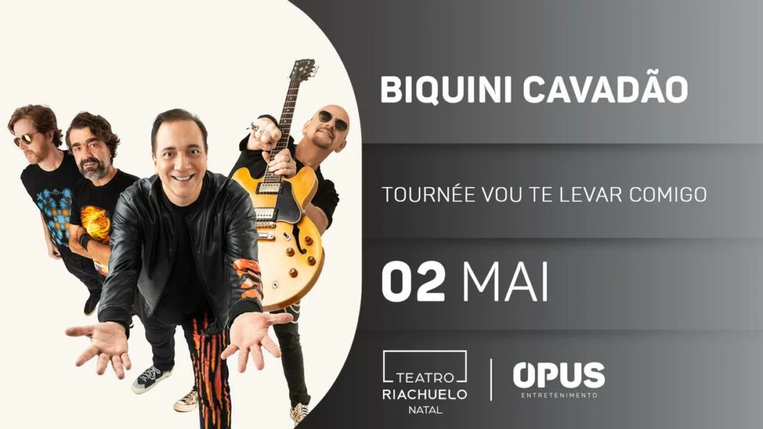 Biquini fará show em Natal com convidados virtuais na turnê Vou Te Levar Comigo