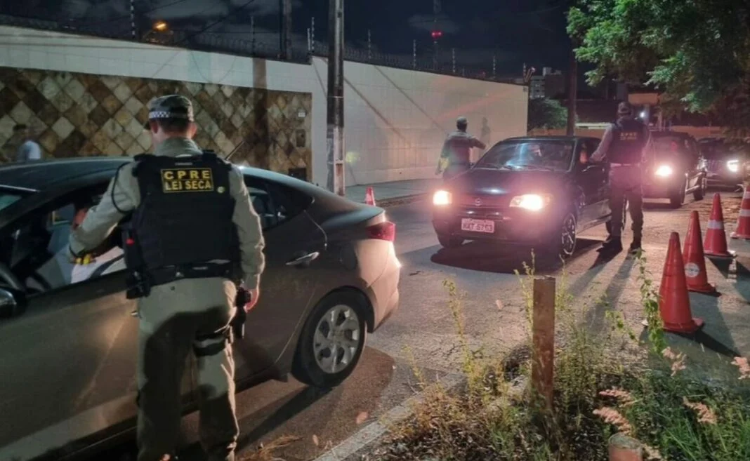 Em seis dias, CPRE autuou 90 motoristas por dirigir sob a influência de álcool em Natal