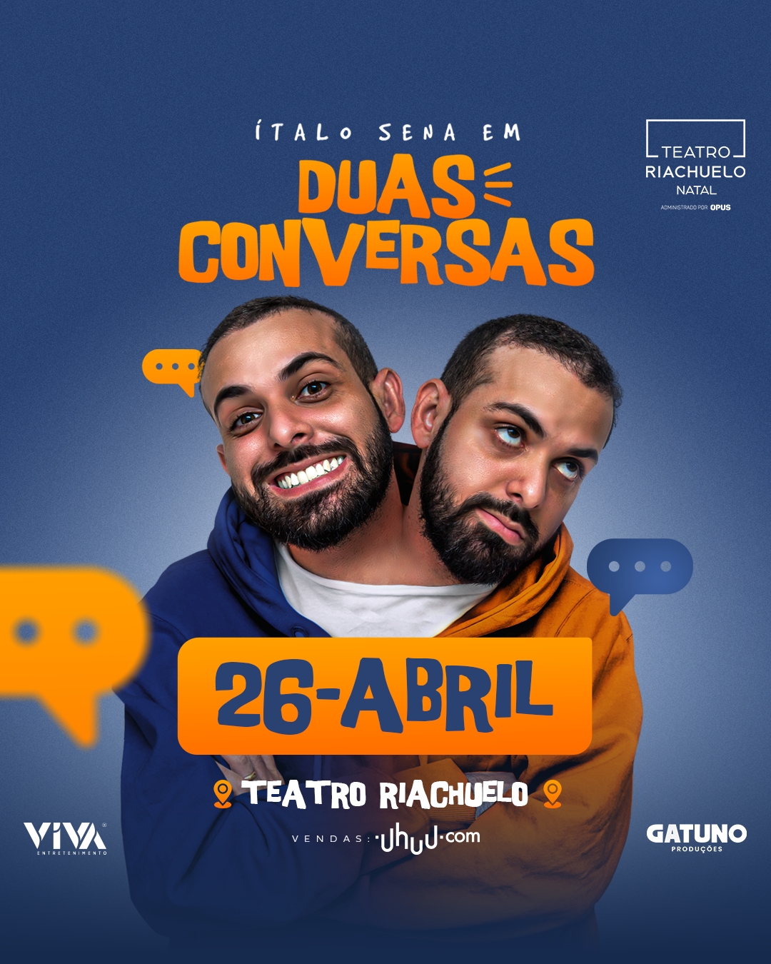 Rei das Pegadinhas, Ítalo Sena apresenta novo show dia 26 em Natal