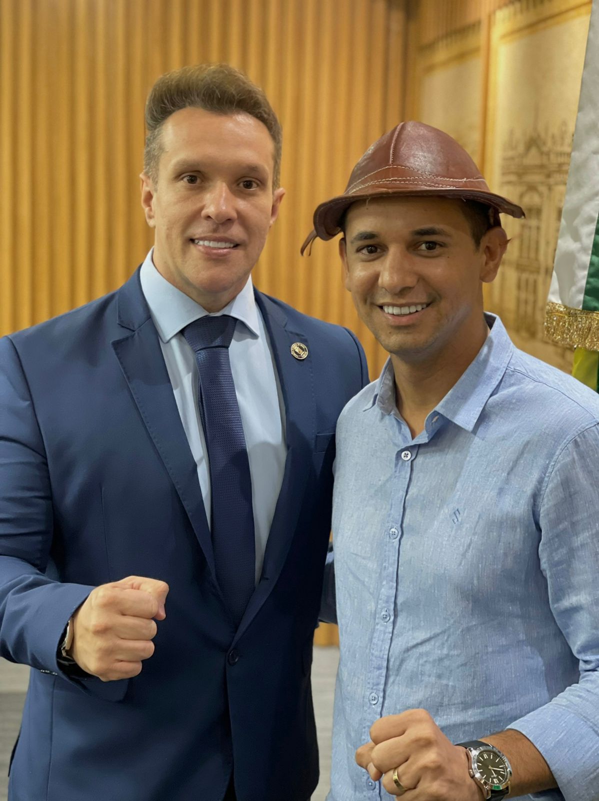 Presidente da CMN, Eriko Jácome, recebe em Natal prefeito de Mossoró para oficializar o convite para o Pingo da Mei Dia a todos os natalenses