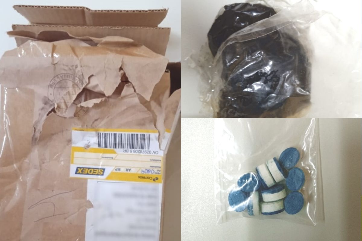 Polícia Federal apreende drogas enviadas via Correios na zona Oeste de Natal