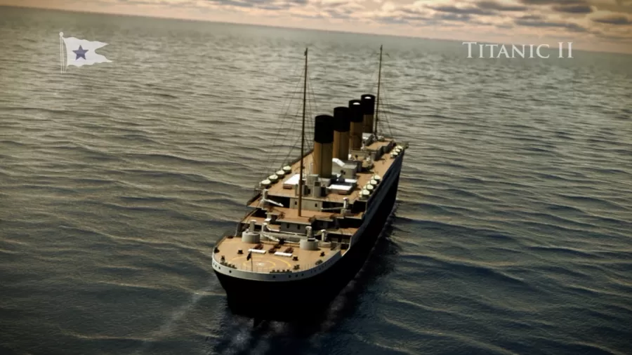 Luxo e botes salva-vidas: Titanic II é relançado por bilionário excêntrico
