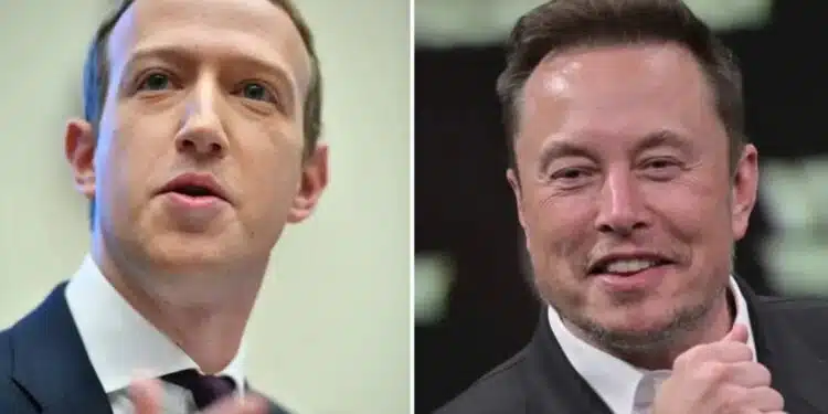 Zuckerberg perde R$ 100 bi de um dia para o outro e Musk o ultrapassa no ranking mundial dos mais ricos