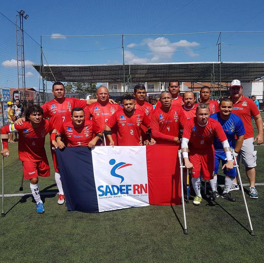 Natal sedia Copa Norte Nordeste de futebol de amputados neste fim de semana