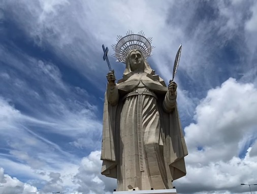 Veja programação para o Dia de Santa Rita de Cássia, celebrado no RN na maior estátua católica do mundo