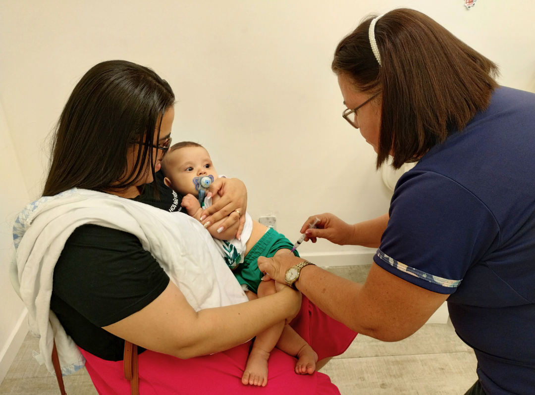 Campanha de vacinação contra a poliomielite começa nesta segunda-feira em Natal