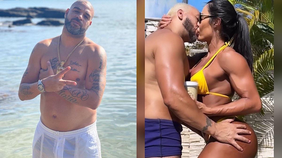 Gracyanne fala sobre ménage com Adriano Imperador: "Uma coisa muito louca"