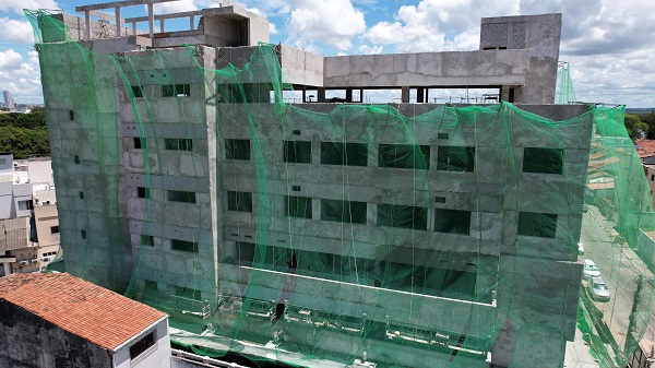 Obras do Hospital de Oncologia Pediátrica da Liga ultrapassam os 60%