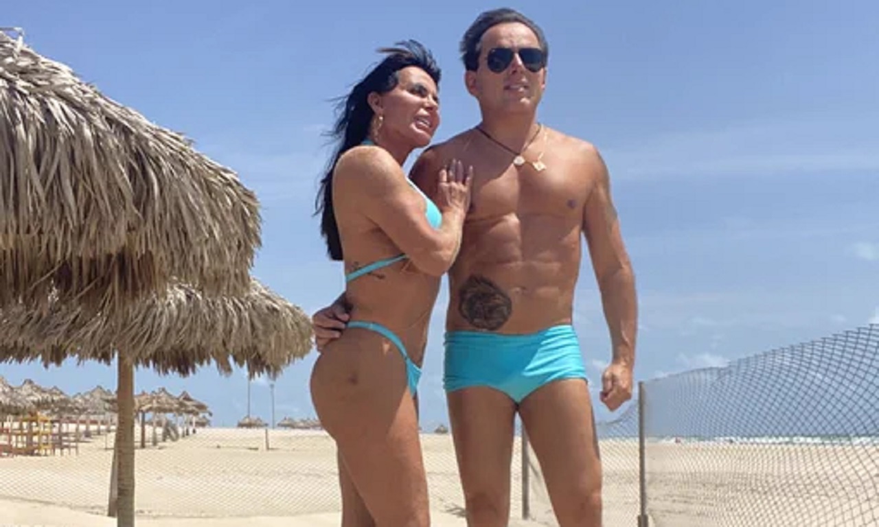 Gretchen sai em defesa do marido após ele ser criticado por preenchimento em órgão genital: “Me satisfaz”