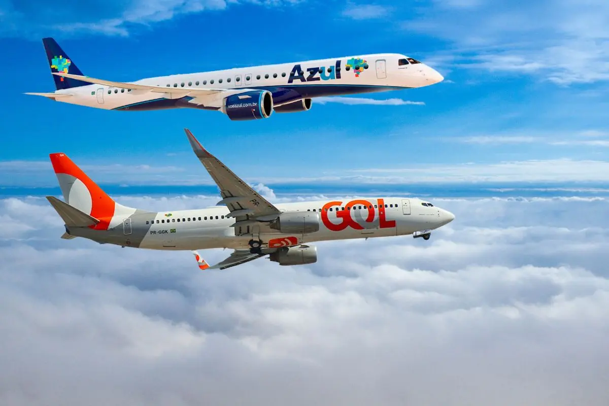 Gol e Azul vão compartilhar voos; veja o que muda para os passageiros