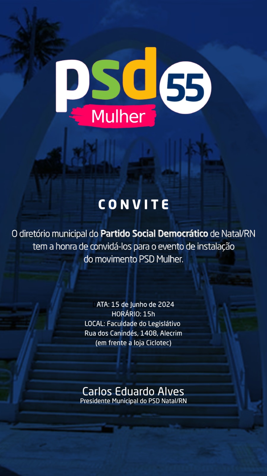 PSD Natal promove evento de instalação do PSD Mulher em busca de maior participação feminina na política da capital