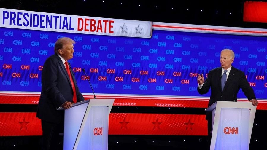Após fiasco de Biden no debate, Trump dispara e abre 6 pontos, aponta pesquisa