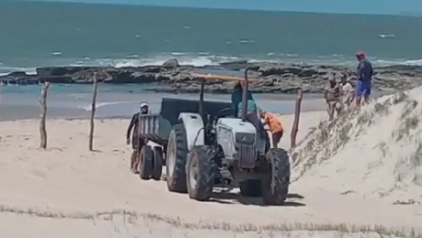 Senador Georgino Avelino proíbe circulação de veículos na Praia de Malembá para proteção ambiental￼￼