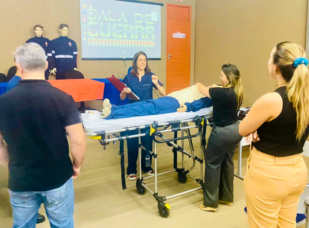 SAMU Natal realiza treinamento sobre uso de medicamento que pode auxiliar no combate a infartos