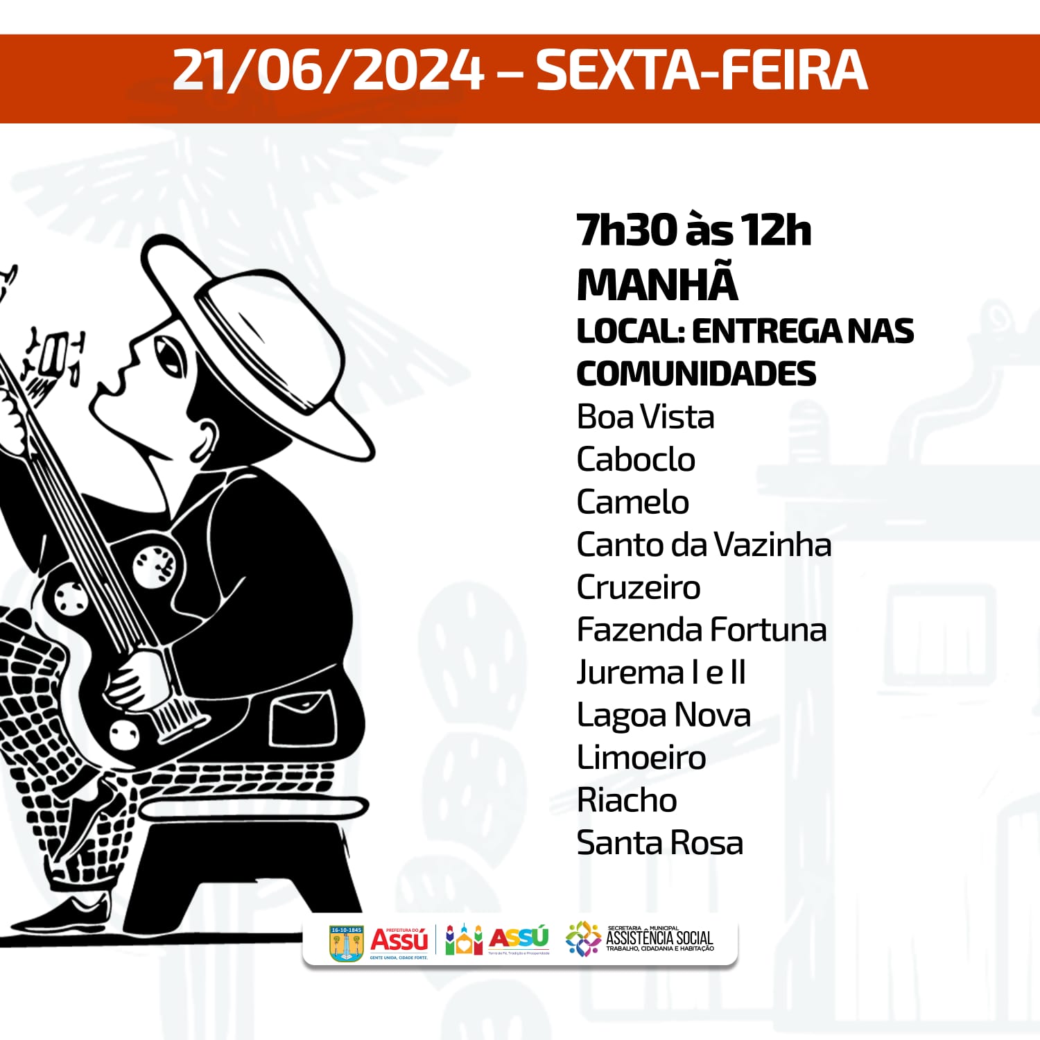 Vale Cidadão de junho. Confira a data da sua localidade. Atenção para as alterações