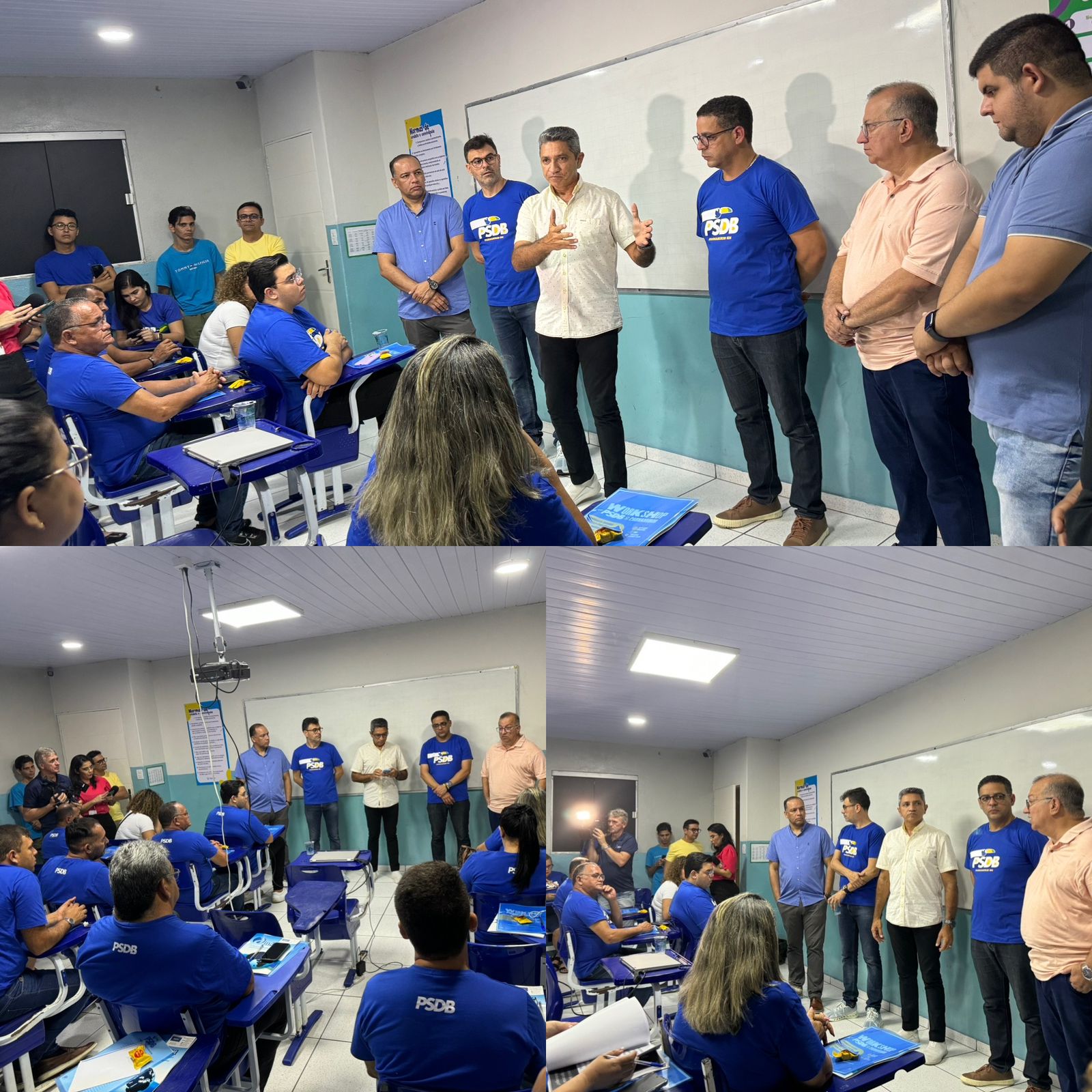 Salatiel de Souza recebe o apoio do PSDB em Parnamirim