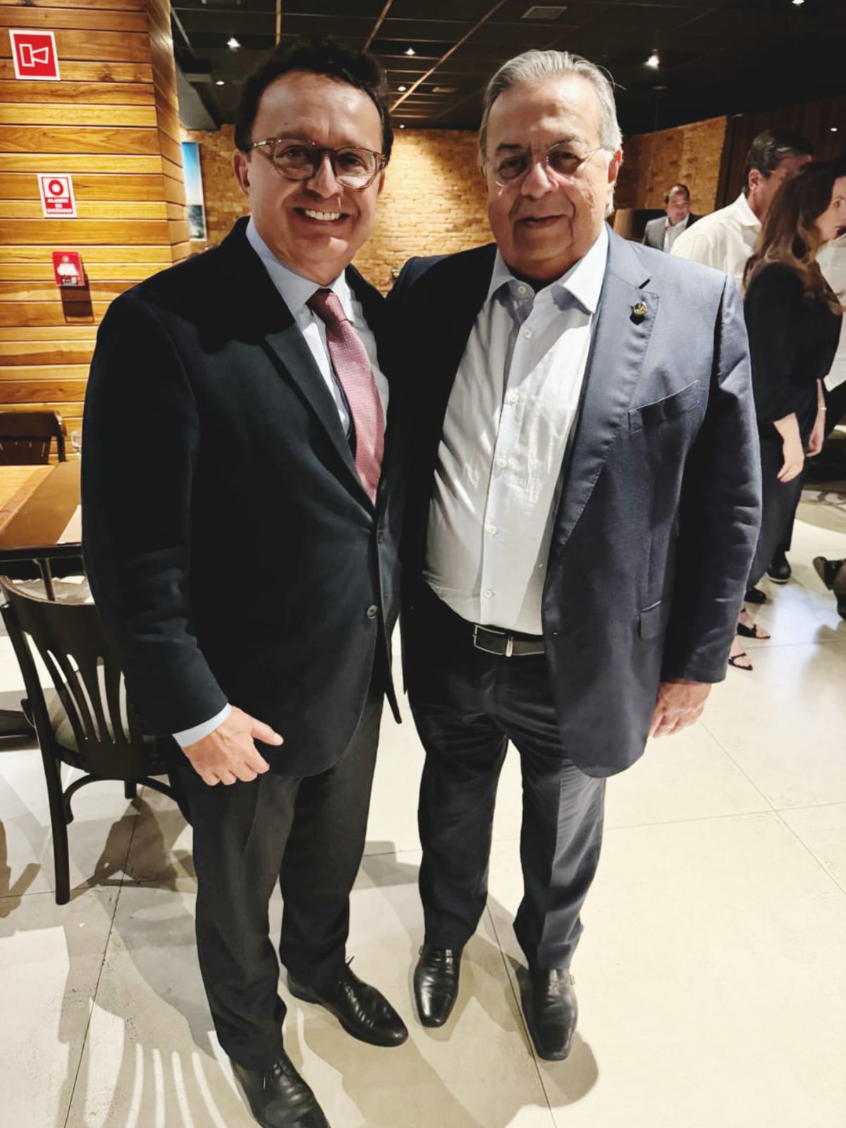 Presidente nacional da Febrac convidará Flávio Azevedo para visitar nova sede da entidade e conhecer expoentes do empresariado do setor de serviço
