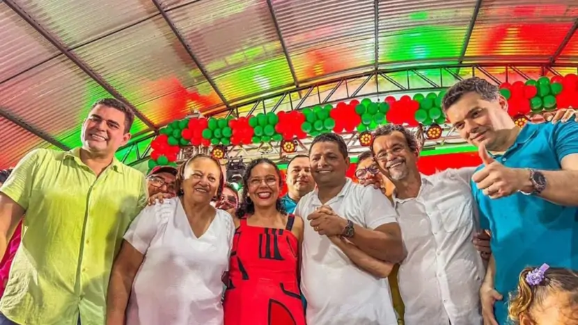 Eraldo Paiva anuncia Poti Neto como vice em lançamento de pré-candidatura à reeleição em São Gonçalo do Amarante