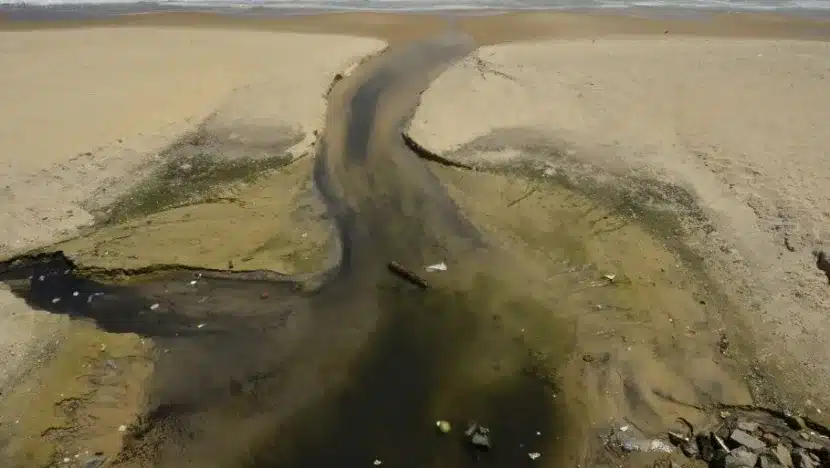 Pré-candidatos cobram melhorias no saneamento para evitar poluição em Areia Preta