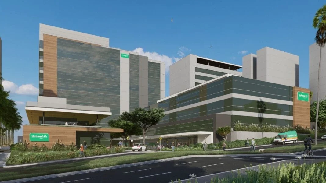 Novo Hospital da Unimed será o maior do RN, com 16 salas de cirurgia e mais de 280 leitos